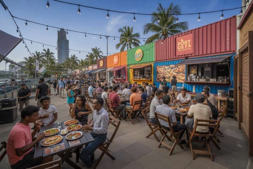 Galle Face Green: Sunset Street Food & Ocean Breezes