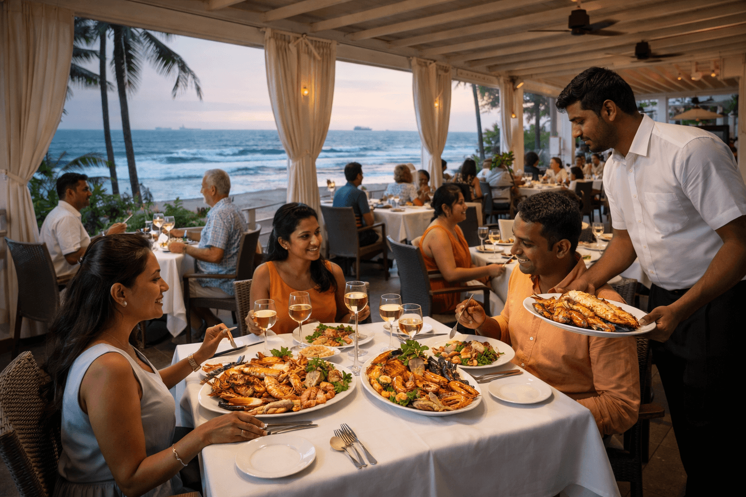 A Taste of the Coast: Best Seafood Restaurants in Colombo for Fresh Crab and Prawns